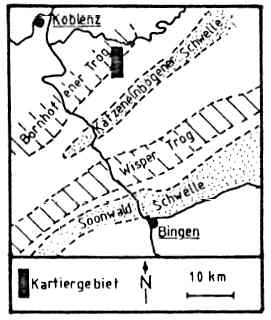 Pal&auml;ogeographie der Ulmen-Unterstufe